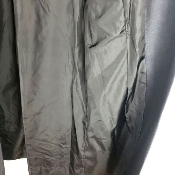 Esther Wolf Rare Vintage Elegant Black Double-Breasted Coat Size Medium - Picture 11 of 16